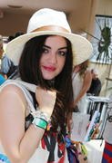 Lucy Hale - Hard Rock Music Lounge In Palm Springs 04/14/13