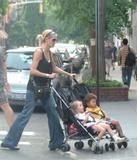Heidi Klum with her children in NYC